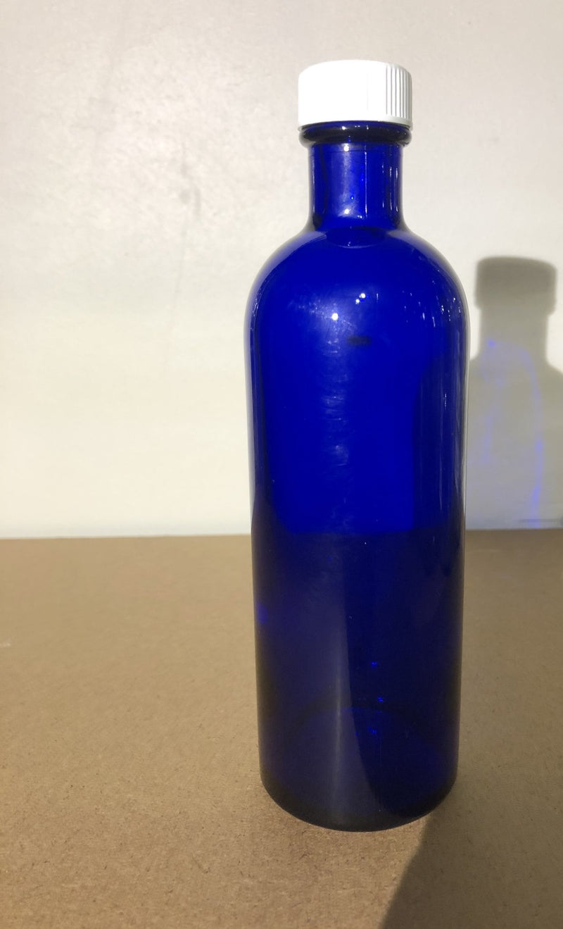 Bouteille bleue en verre 200ml - vrac - à partir de 6 ans-Default Title-Vrac-Grimoire de Mélusine-Nature For Kids-1