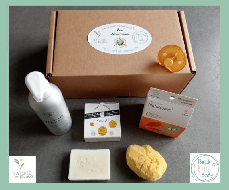 Special Rock'n Brol Baby "Bien naître" discovery box - from birth