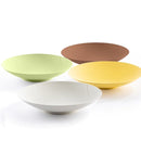 Assiettes creuses 100% naturel biosourcé – 8 pces - dès 12 ans - Colorama (4 couleurs) - Vaisselle - Table et Nature - Nature For Kids - 1
