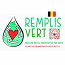 Autocollant Vitrine fond blanc RempliVert Belgique 12 x 7 cm - Francais (FR) - marquage - Nature for kids - Nature For Kids - 2