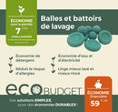 Balles et battoirs de lavage — Chamarrel - dès la naissance-Lot de 6 balles de lavage-linge-Chamarrel-Nature For Kids-7