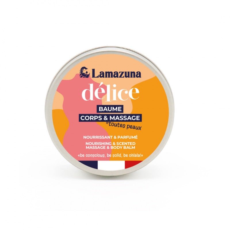 Baume délice corps & massage – dès la naissance - Soins hydratant - LAMAZUNA - Nature For Kids - 1