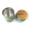 Blue Water Bento Canister isotherme – inox & bamboo de 355 ml – à partir de 6 ans - Bento - ECOlunchbox - Nature For Kids - 4