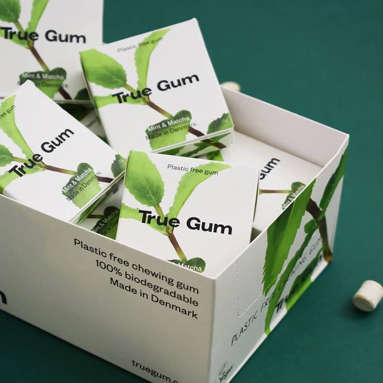 Boîte de Chewing - gum naturel et sans plastique – menthe - dès 3 ans - Friandises - True Gum - Nature For Kids - 4