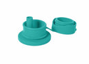 Bouchon sport et sa paille grand débit en silicone naturel pour biberon / gourde Pura - à partir de 18 mois - Vert menthe (nouveau) - Biberon - Pura - Nature For Kids - 10
