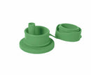 Bouchon sport et sa paille grand débit en silicone naturel pour biberon / gourde Pura - à partir de 18 mois - Vert mousse (nouveau) - Biberon - Pura - Nature For Kids - 9