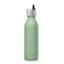 Bouteille isotherme Qwetch Active Matt Tilleul — Bouchon Sport 600ml - Gourde-Qwetch-Nature For Kids-1