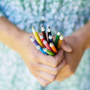 Crayons de couleurs à base de papier journal recyclé – 12p - dès 3 ans - crayon - Pandoo - Nature For Kids - 5