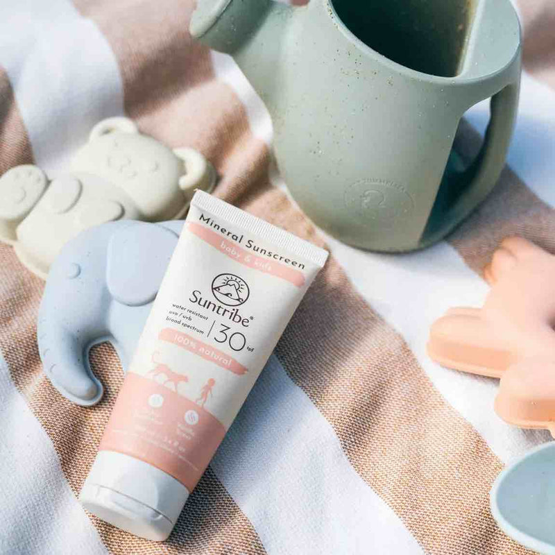 Crème Solaire Minérale Naturelle bébé & enfants – SPF 30 – 100ml - à partir de 6 mois - Protection solaire - Suntribe - Nature For Kids - 10
