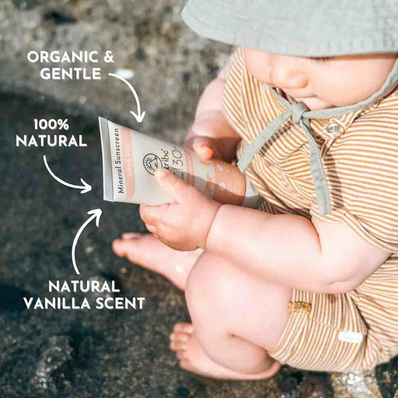 Crème Solaire Minérale Naturelle bébé & enfants – SPF 30 – 100ml - à partir de 6 mois - Protection solaire - Suntribe - Nature For Kids - 13