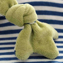 Doudou coton bio plat à nœuds grenouille écolo 27 cm – 100% naturel - dès la naissance - doudou - Sigikid Green - Nature For Kids - 3