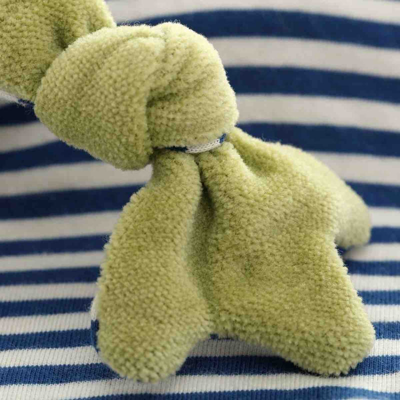 Doudou coton bio plat à nœuds grenouille écolo 27 cm – 100% naturel - dès la naissance - doudou - Sigikid Green - Nature For Kids - 3