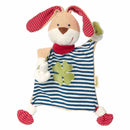 Doudou coton bio plat à nœuds lapin écolo 38 cm – 100% naturel - dès la naissance - doudou - Sigikid Green - Nature For Kids - 1