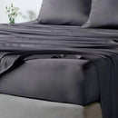 Drap Housse en bambou 180x200x35 différentes couleurs sur pré-commande-Anthracite-Literie-Bambaw-Nature For Kids-15