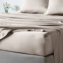 Drap Housse en bambou 180x200x35 différentes couleurs sur pré-commande-Sable-Literie-Bambaw-Nature For Kids-16