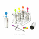 Ensemble 6 moules à glaces inox TUBULUS 85ml – dès 3 ans - Vaisselle - Joli Monde - Nature For Kids - 4