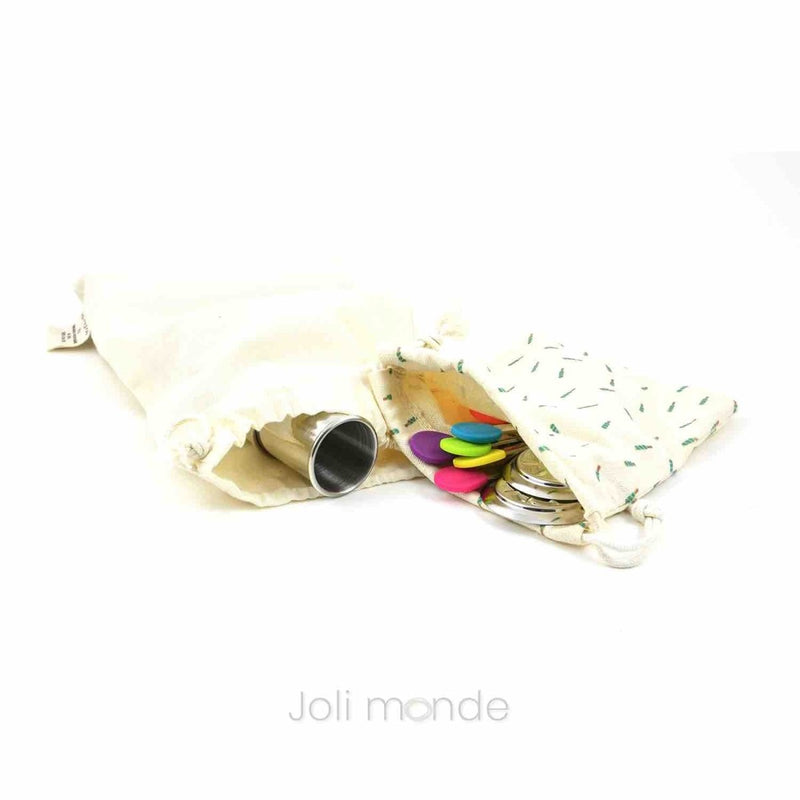 Ensemble 6 moules à glaces inox TUBULUS 85ml – dès 3 ans - Vaisselle - Joli Monde - Nature For Kids - 6