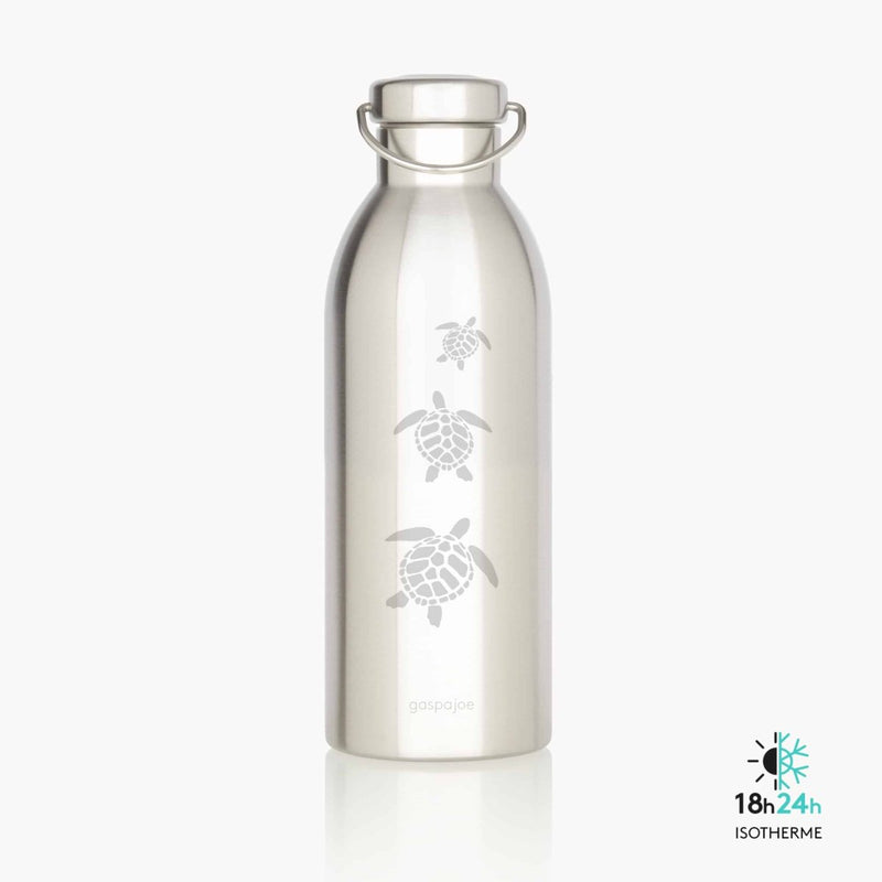 Gourde bouteille inox isotherme - HAPPY 500 ml – votre partenaire hydratation toute saison – dès 6 ans - Baleine - Gourde - GASPAJOE - Nature For Kids - 15