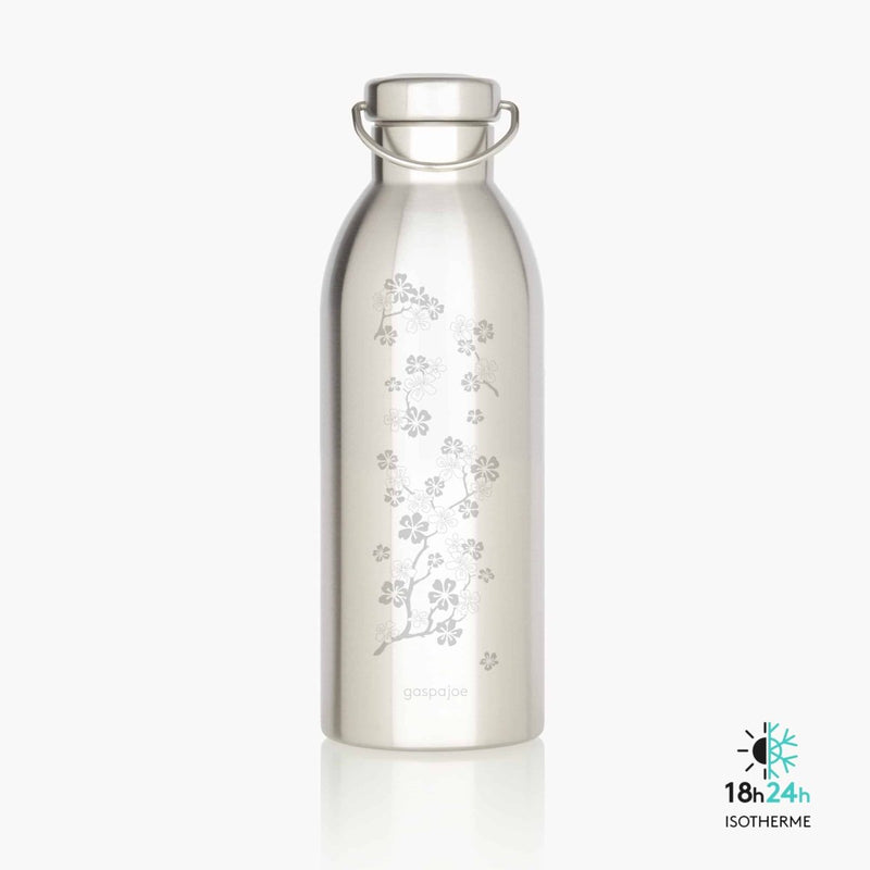 Gourde bouteille inox isotherme - HAPPY 500 ml – votre partenaire hydratation toute saison – dès 6 ans - Baleine - Gourde - GASPAJOE - Nature For Kids - 12