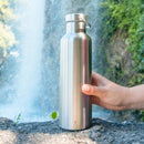 Gourde bouteille inox isotherme – modèle GROOVY 750 ml – pour les petites ou grandes soif – dès 8 ans - Sans motif - Gourde - GASPAJOE - Nature For Kids - 6