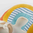 Hochet Coton Bio & Anneau de dentition Bois Arc - en - ciel 13cm – 100% naturel - dès la naissance - Hochet - Sigikid Green - Nature For Kids - 4