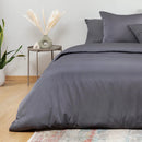 Housse de couette en bambou 200x200 différentes couleurs sur pré-commande-Anthracite-Literie-Bambaw-Nature For Kids-25