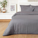 Housse de couette en bambou 200x200 différentes couleurs sur pré-commande-Gris Foncé-Literie-Bambaw-Nature For Kids-22
