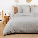 Housse de couette en bambou 200x200 différentes couleurs sur pré-commande-Gris-Literie-Bambaw-Nature For Kids-21