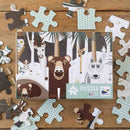 Puzzle enfant WINTER WILDLIFE – 70 pièces – dès 5 ans - puzzle - Coq en Pâte - Nature For Kids - 1
