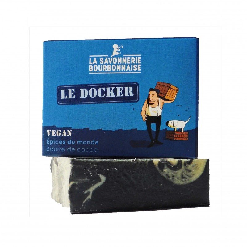 Savon 4 en 1 pour homme Le Docker – végan - dès 15 ans--Savon-La Savonnerie Bourdonnaise-Nature For Kids-1