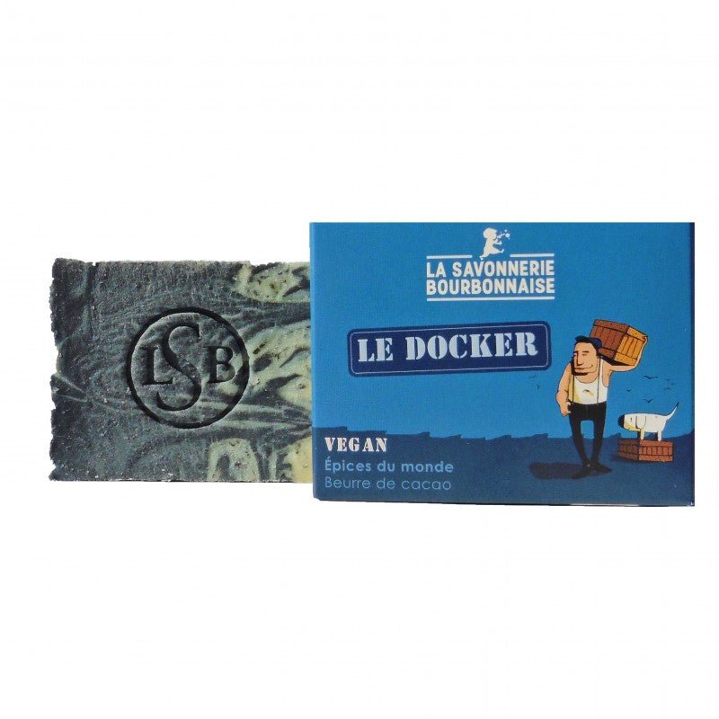 Savon 4 en 1 pour homme Le Docker – végan - dès 15 ans--Savon-La Savonnerie Bourdonnaise-Nature For Kids-2