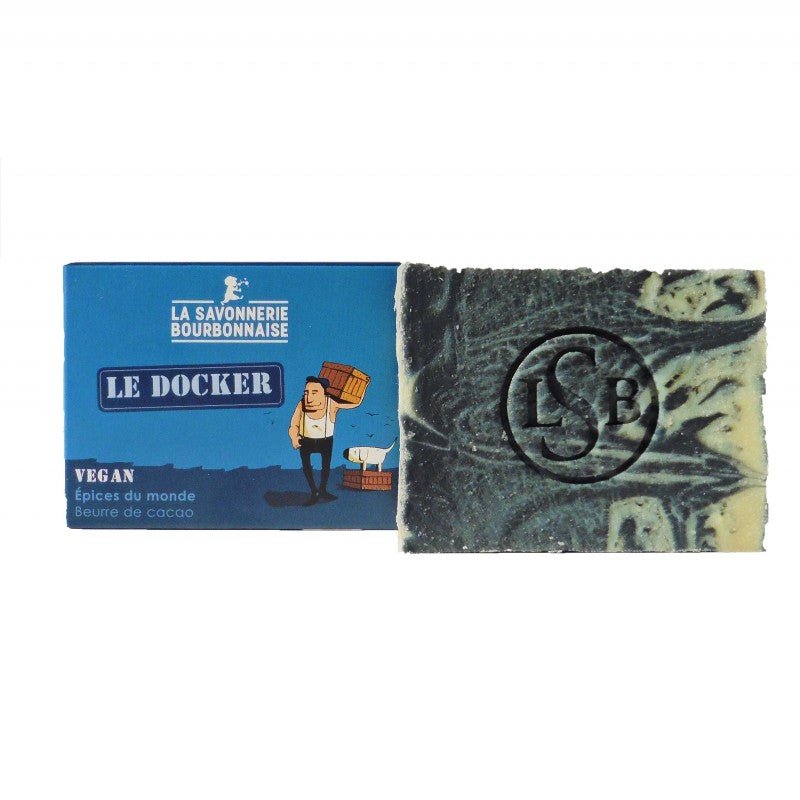 Savon 4 en 1 pour homme Le Docker – végan - dès 15 ans--Savon-La Savonnerie Bourdonnaise-Nature For Kids-3