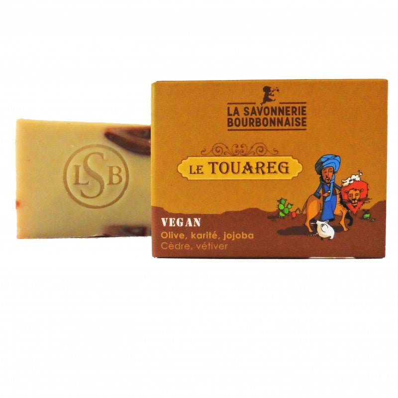 Savon de soin Le Touareg – jojoba et cèdre – végan - dès 3 ans--Savon-La Savonnerie Bourdonnaise-Nature For Kids-3