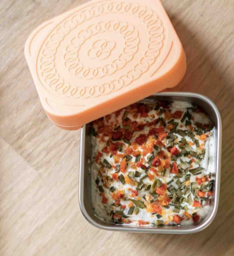 Snacky – La boîte à collation en acier inoxydable de 180 ml – à partir de 4 ans - Grande Framboise - SGF - Boîte à lunch - Gaspajoe - Nature For Kids - 8
