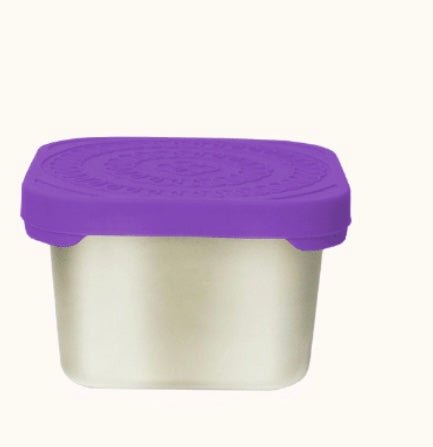 Snacky – La boîte à collation en acier inoxydable de 180 ml – à partir de 4 ans - Grande Violet - SGV - Boîte à lunch - Gaspajoe - Nature For Kids - 3