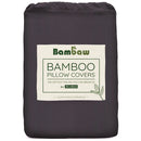 Taies d’oreiller en bambou (lot de 2) 40x80 différentes couleurs sur pré-commande-Blanc-Literie-Bambaw-Nature For Kids-9