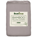 Taies d’oreiller en bambou (lot de 2) 40x80 différentes couleurs sur pré-commande-Blanc-Literie-Bambaw-Nature For Kids-11