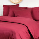 Taies d’oreiller en bambou (lot de 2) 40x80 différentes couleurs sur pré-commande-Bordeaux-Literie-Bambaw-Nature For Kids-15