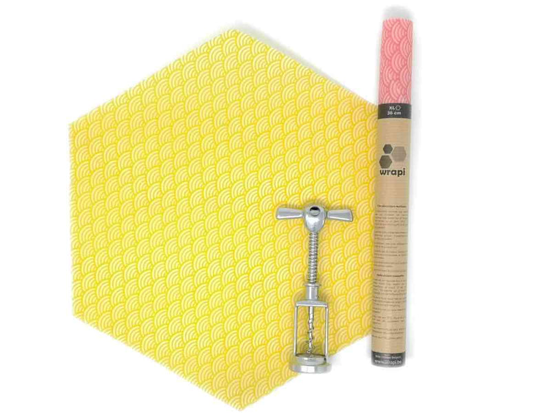 Wrapi XL 36 cm – dès 3 ans - Jaune - Conserver - WRAPI - Nature For Kids - 2
