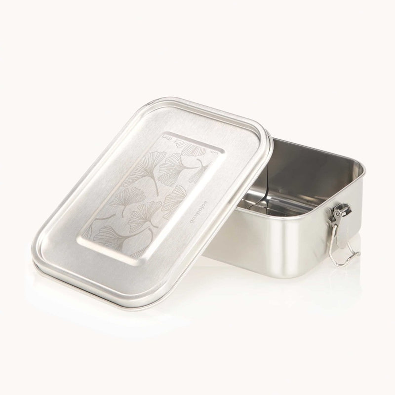 Yummy – Boîte repas modulable 100% étanche en inox – 1200 ml – dès 7 ans - Gravure Baleine - Boîte à lunch - Gaspajoe - Nature For Kids - 5