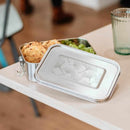 Yummy – Boîte repas modulable 100% étanche en inox – 1200 ml – dès 7 ans - Gravure Baleine - Boîte à lunch - Gaspajoe - Nature For Kids - 6