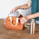 ZAK le sac – Sac lunch isotherme en velours à bandoulière sur pré-commande-Couleur Caraïbes-Sac à lunch-GASPAJOE-Nature For Kids-19
