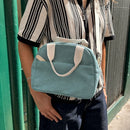 ZAK le sac – Sac lunch isotherme en velours à bandoulière sur pré-commande-Couleur Caraïbes-Sac à lunch-GASPAJOE-Nature For Kids-7