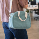 ZAK le sac – Sac lunch isotherme en velours à bandoulière sur pré-commande-Couleur Caraïbes-Sac à lunch-GASPAJOE-Nature For Kids-10