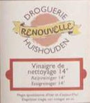 Vinaigre de nettoyage 14° dans sa bouteille en verre de 1L - vrac-Default Title-Vrac-Droguerie Renouvelle-Nature For Kids-1