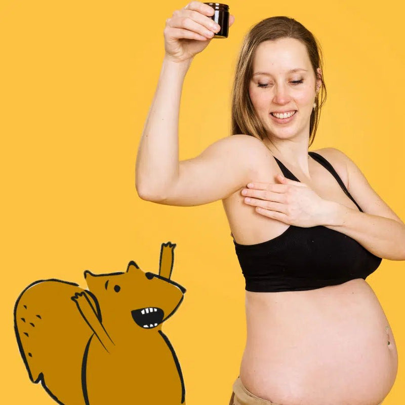 Baume déodorant artisanal solide végan de ouf! – spécial femme enceinte--Déodorant-Wash Wash Cousin-Nature For Kids-3