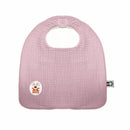 Bavoir en Coton Bio - 23,5 x 28 cm-Rose-Bavoir-Papate-Nature For Kids-15