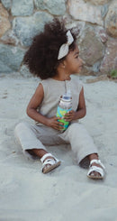 Biberon évolutif INOX tétine débit XL 6m+ 325ml - Manchon Renard - à partir de 6 mois--Biberon-Pura-Nature For Kids-5