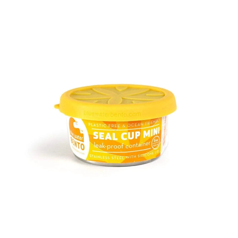 Blue Water - Seal cup mini - Boîte étanche en INOX de 100 ml - à partir de 3 ans--Bento-ECOlunchbox-Nature For Kids-1
