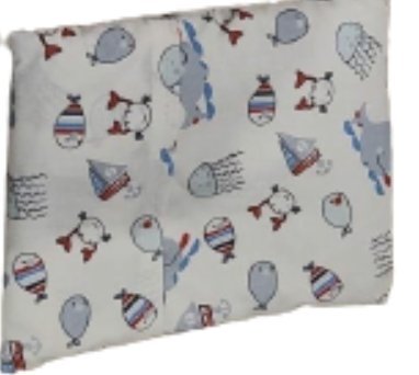Bouillotte sèche aux graines de lin - 20 x 15 cm - dès la naissance-Poissons baleine--Aglaia-Nature For Kids-5